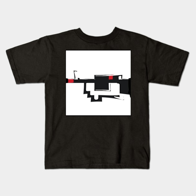 Sniper guns Kids T-Shirt by daengdesign66